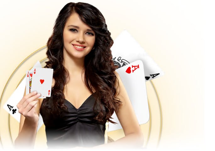 Live Baccarat ကတ်ဂိမ်း ကစားနေသောမြင်ကွင်း