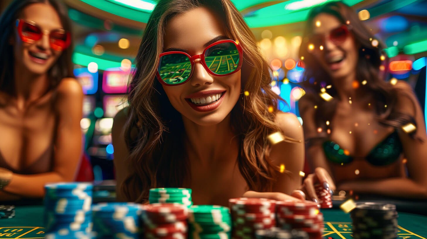 Poker ကတ်ဂိမ်း နည်းဗျူဟာနှင့်ကစားနေသောမြင်ကွင်း